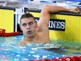 Nick Grainger of England after the 200m freestyle swim-off on July 25, 2014