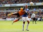 Nouha Dicko of Wolves in action during the Sky Bet League One match between Wolverhampton Wanderers and Carlisle United at Molineux on May 3, 2014