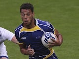 Philip Lucas of Barbados in action on July 26, 2014