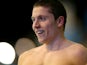 Roberto Pavoni looks on after winning the Men's 400m Individual Medley Final on day two of the British Gas Swimming Championships 2014 at Tollcross International Swimming Centre on April 10, 2014 