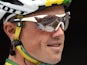 Australia's Simon Gerrans attends the signature ceremony prior to the start of the 161 km eighth stage of the 101st edition of the Tour de France cycling race on July 12, 2014