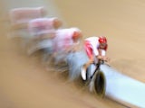 Team England during the final of the men's pursuit on July 24, 2014