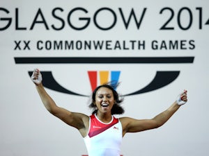 Gold for Smith in -58kg weightlifting