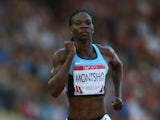 Amantle Montsho of Botswana competes in the Women's 400 metres semi-final at Hampden Park Stadium during day five of the Glasgow 2014 Commonwealth Games on July 28, 2014