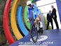 Scotland's David Millar starts the Men's Cycling Individual Time Trial during the 2014 Commonwealth Games in Glasgow, Scotland on July 31, 2014
