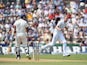 India batsman Murali Vijay is bowled by England bowler Stuart Broad during day three of the 3rd Investec Test between England and India at Ageas Bowl on July 29, 2014