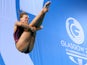 Grace Reid of Scotland competes in the Women's 1m Springboard Preliminaries at Royal Commonwealth Pool during day nine of the Glasgow 2014 Commonwealth Games on August 1, 2014 