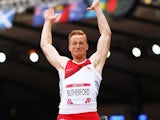 Greg Rutherford qualifies for the final of the men's long jump on July 29, 2014