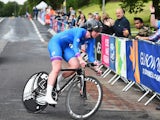 Katie Archibald of Scotland competes in the Women's Individual Time Trial during day eight of the Glasgow 2014 Commonwealth Games on July 31, 2014