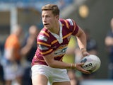 Kyle Wood of Huddersfield Giants during the Super League match between Huddersfield Giants and Wakefield Wildcats at John Smith's Stadium on April 21, 2014