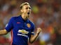 Darren Fletcher #24 of Manchester United celebrates after scoring the game-winning goal in penalty shootouts against Inter Milan during their match in the International Champions Cup 2014 at FedExField on July 29, 2014