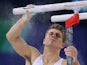 Max Whitlock of England prepares to compete on the parallel bars during day two of the Commonwealth Games men's artistic gymnastics team final on July 29, 2014