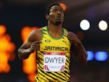 Rasheed Dwyer of Jamaica wins gold in the Men's 200 metres Final at Hampden Park during day eight of the Glasgow 2014 Commonwealth Games on July 31, 2014