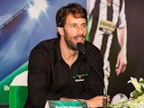 Ruud Van Nistelroy at the Bitexco Financial Tower on April 3, 2014