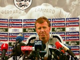 England Manager Steve McClaren holds a press conference in Zagreb 10 October 2006