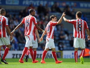 Stoke in control against Spurs