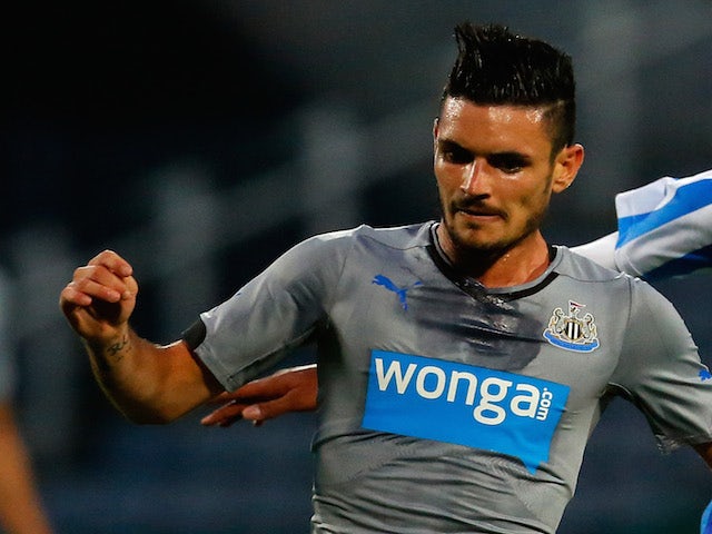 Remy Cabella of Newcastle during the Pre Season Friendly match against Huddersfield Town on August 5, 2014