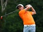 Rickie Fowler during the final round of the US PGA on August 10, 2014