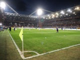 A general view during the Serie A match between UC Sampdoria and Genoa CFC at Stadio Luigi Ferraris on April 11, 2010