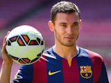 Thomas Vermaelen is unveiled as a Barcelona player on August 10, 2014