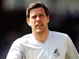 Bristol manager Darrell Clarke looks on prior to the Sky Bet League Two match between Bristol Rovers and Mansfield Town at Memorial Stadium on May 3, 2014