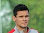 Croatia's defender Dejan Lovren takes part in a training session in preperation for the FIFA World Cup 2014 in Brazil on May 23, 2014