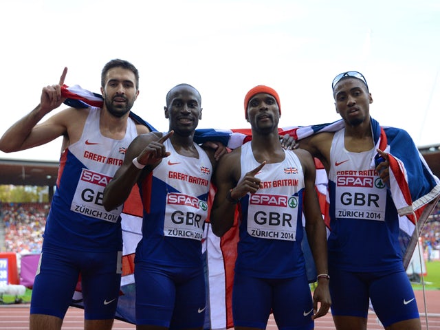 Result Team Gb Take Men S 4x400m Relay Gold At European Championships Sports Mole