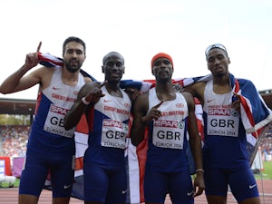 GB take men's relay gold