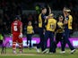 Boyd Franklin of Birmingham Bears celebrates the wicket of Ashwell Prince Lancashire Lightning during the Natwest T20 Blast Final match between Birmingham Bears and Lancashire Lightning at Edgbaston on August 23, 2014