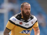 Craig Huby of Castleford Tigers during the Super League match between Wakefield Wildcats and Castleford Tigers at Etihad Stadium on May 18, 2014
