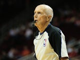 Referee Dick Bavetta #27 watches a play between the Houston Rockets and the Phoenix Suns at Toyota Center on December 4, 2013