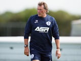 New First Team Coach Glenn Hoddle attends a Queens Park Rangers Training Session on August 14, 2014