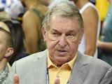 Managing Director of the 2014 USA Basketball Men's National Team Jerry Colangelo attends a USA Basketball showcase at the Thomas & Mack Center on August 1, 2014