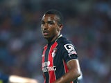 Junior Stanislas of Bournemouth during the Pre Season Friendly match between AFC Bournemouth and Southampton at The Goldsands Stadium on July 25, 2014