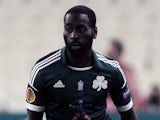 Quincy Owusu-Abeyie of Panathinaikos FC in action during the UEFA Europa League group stage match between Panathinaikos FC and Tottenham Hotspur FC held on October 4, 2012