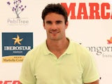 Thom Evans attends the Global Gift Celebrity Golf Tournament to help raise money for The Eva Longoria Foundation and Fundacion SOS at La Quinta Golf & Country Club on August 3, 2013