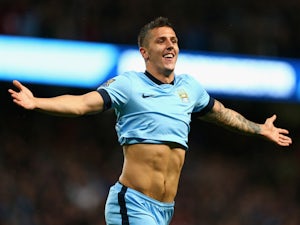 Jovetic feeling confident ahead of Manchester derby