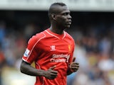 Liverpool's Italian striker Mario Balotelli plays during the English Premier League football match between Tottenham Hotspur and Liverpool at White Hart Lane in London on August 31, 2014