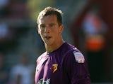 Rene Gilmartin of Watford looks on during the npower Championship match between Southampton and Watford at St. Marys Stadium on October 1, 2011