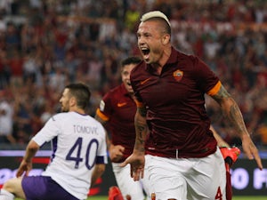 Roma lead on stroke of half time