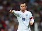 Wayne Rooney of England gestures during the International friendly match between England and Norway at Wembley Stadium on September 3, 2014
