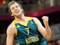 Joe Ingles #7 of Australia reacts after scoring against Great Britain during the Men's Basketball Preliminary Round match on Day 8 of the London 2012 Olympic Games on August 4, 2012