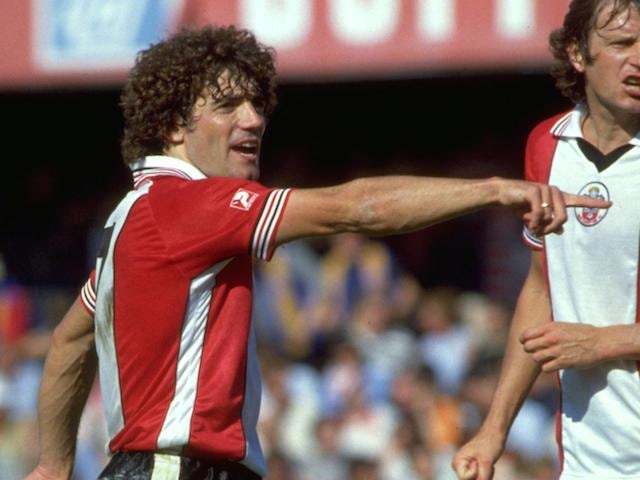Southampton's Kevin Keegan in action on September 1, 1981