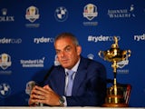 Paul McGinley announces his captain's picks for the 2014 European Ryder Cup team at Wentworth on September 2, 2014