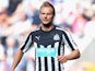 Siem De Jong of Newcastle United during the Barclays Premier League match between Newcastle United and Crystal Palace at St James' Park on August 30, 2014