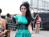 Danielle O'Hara attends the John Smith's Grand National - Ladies' Day at Aintree Racecourse on April 13, 2012
