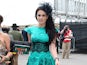 Danielle O'Hara attends the John Smith's Grand National - Ladies' Day at Aintree Racecourse on April 13, 2012