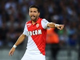 Monaco's Portuguese midfielder Joao Moutinho gestures during the French L1 football match between Bordeaux (FCGB) and Monaco (ASM) on August 17, 2014 
