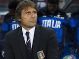 Italy's coach Antonio Conte follows the action during the UEFA Euro 2016 Group H qualifying football match Norway vs Italy on September 9, 2014