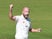 Chris Rushworth of Durham celebrates taking the wicket of Steven Mullaney (unseen) of Nottinghamshire during the LV County Championship match between Durham and Nottinghamshire at The Riverside on September 2, 2014